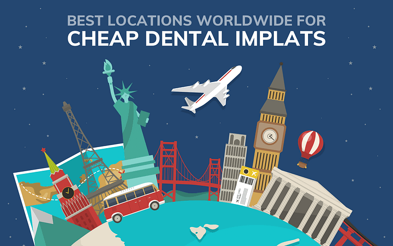 Best locations worldwide for cheap dental implants